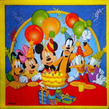 009 Mickey Mouse - 2-ply (0799) - Disney